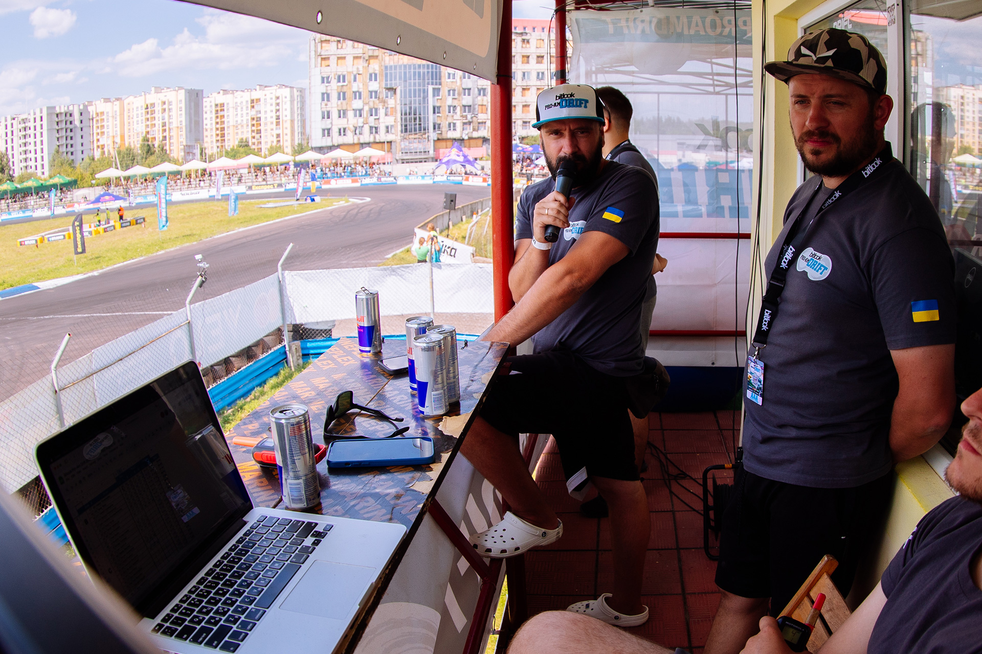 Serhii Sytar creating motorsport content